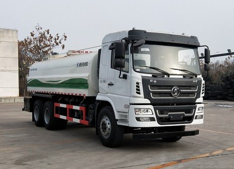 20噸灑水車(chē)型號及價(jià)格_陜汽軒德X6后雙橋20噸綠化灑水車(chē)廠(chǎng)家價(jià)格